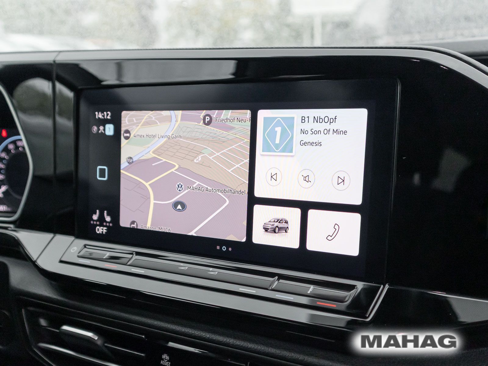 Fahrzeugabbildung Volkswagen Caddy Style 5-Sitzer 1,5 l 84 kW TSI EU6 Frontan