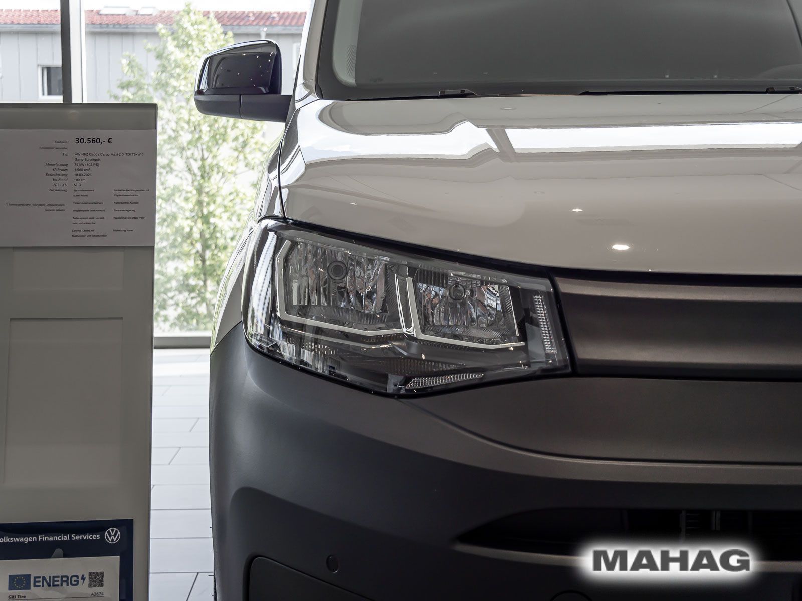 Fahrzeugabbildung Volkswagen Caddy Cargo Maxi 2,0l TDI 75kW 6-Gang-Schaltgetr