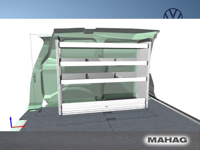 Fahrzeugabbildung Volkswagen ID.Buzz Cargo Pure inkl. Regaleinbau