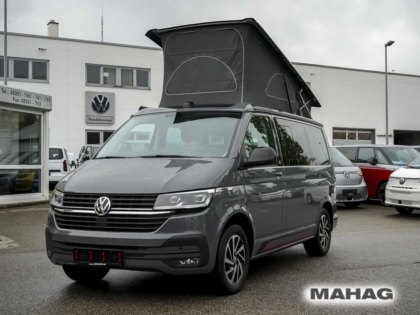 Fahrzeugabbildung Volkswagen T6.1 California Coast Aufstelldach 2,0 l 110 kW